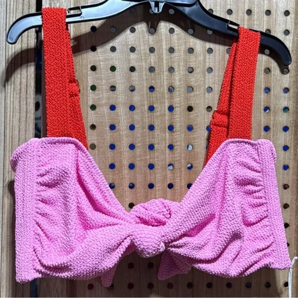Show Me Your Mumu 🎀 Aruba bikini top XL NWT & Scrunch Del Rey bottom in PINK! - Picture 4 of 7
